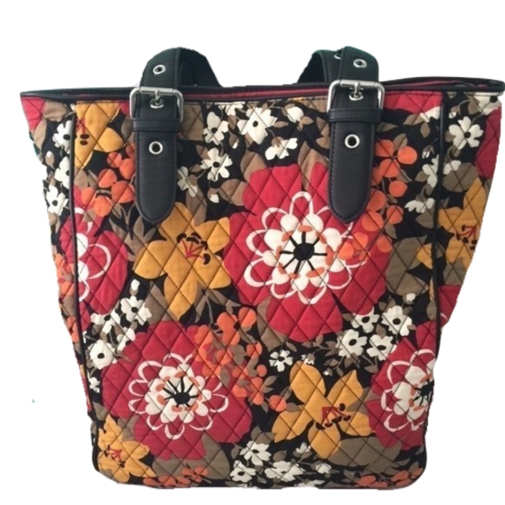 EUC Vera Bradley Buckle Tote in Bittersweet